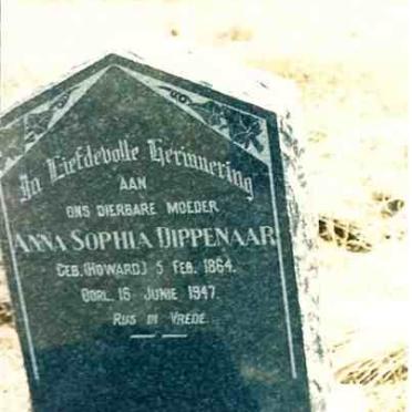 DIPPENAAR Anna Sophia nee HOWARD 1864-1947