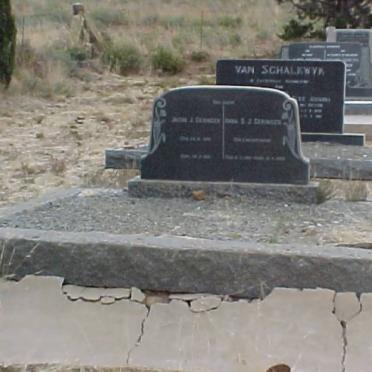 GERINGER Jacob J. 1851-1951 &amp; Anna S.J. LABUSCHAGNE 1861-1956