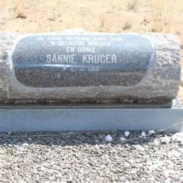 KRUGER Izak 1914-1978 &amp; Sannie 1918-