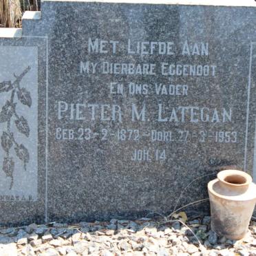 LATEGAN Pieter M. 1872-1953