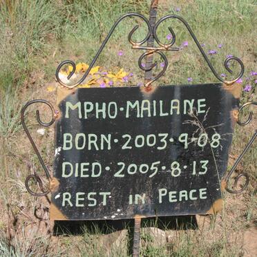 MAILANE Mpho 2003-2005