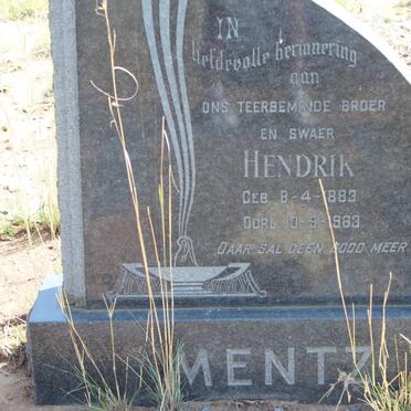 MENTZ Hendrik 1883-1963
