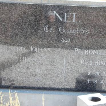NEL Hendrik Johannes 1913-19?? &amp; Petronella Ronel KINGSLEY 1915-1983