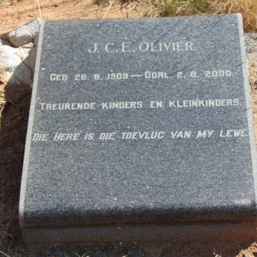 OLIVIER J.C.E. 1909-2000