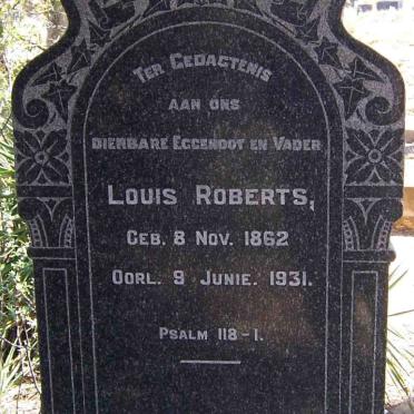 ROBERTS Louis 1862-1931