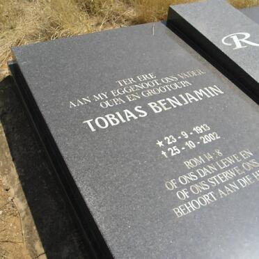 RICHTER Tobias Benjamin 1913-2002 &amp; Maria Johanna VAN TONDER 1917-2009