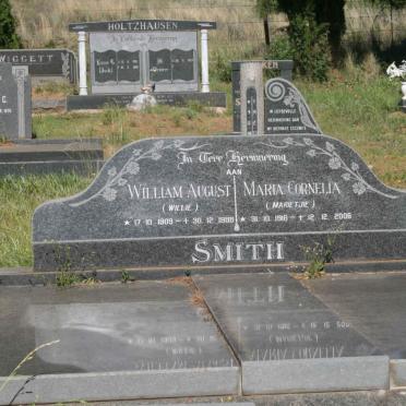 SMITH William August 1909-1988 &amp; Maria Cornelia 1916-2006