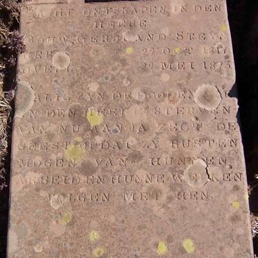 STEYN Douw Gerbrand 18?7-1873