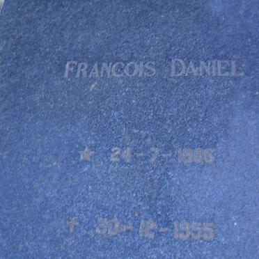 TOIT Francois Daniel, du 1886-1955