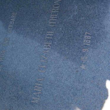 TOIT Maria Elizabeth, du nee THERON 1887-1967