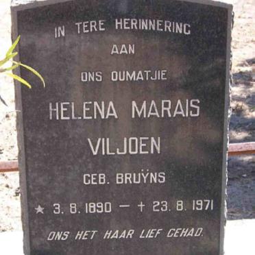 VILJOEN Helena Marais nee BRUYNS 1890-1971