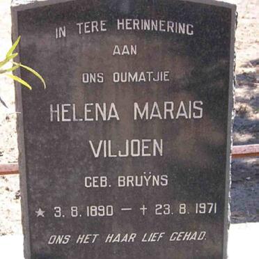 VILJOEN Helena Marais nee BRUYNS 1890-1971