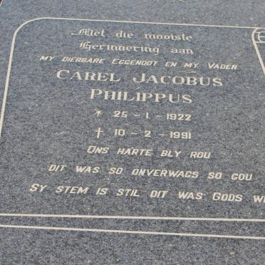 ? Carel Jacobus Philippus 1922-1991