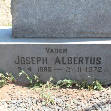 ? Joseph Albertus 1885-1972