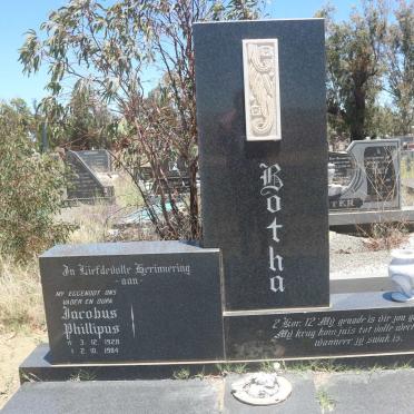 BOTHA Jacobus Phillipus 1928-1984