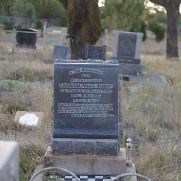 HERBST Francina Maria nee MEIRING 1869-1935