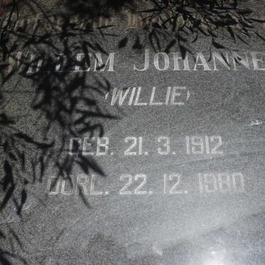 HUMAN Willem Johannes 1912-1980