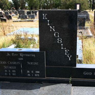 KINGSLEY John Charles Seymour 1905-1967 & Noeline 1908-1973