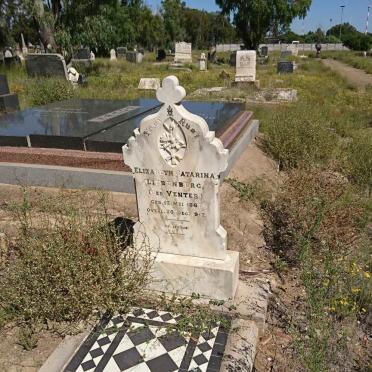 LIEBENBERG Elizabeth Catarina nee VENTER 1867-1917