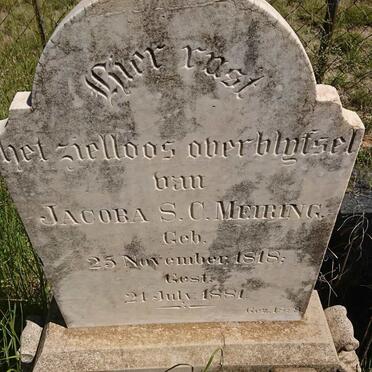 MEIRING Jacoba S.C. 1818-1881