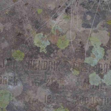 PRETORIUS Jan Hendrik 1826-1883