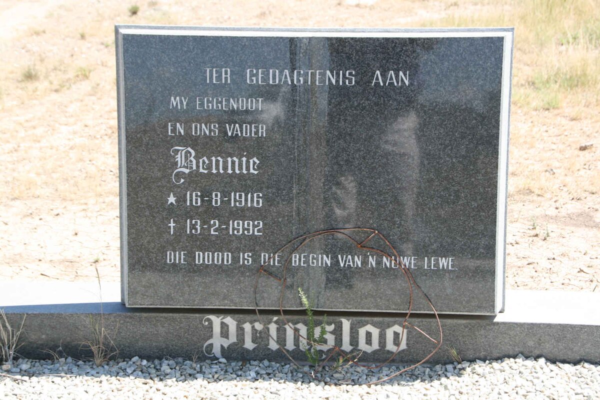 PRINSLOO Bennie 1916-1992