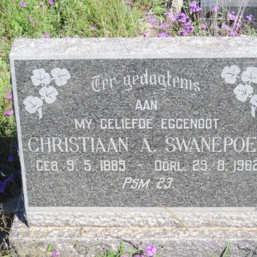 SWANEPOEL Christiaan A. 1889-1962