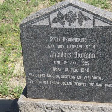 SNYMAN Jacobus 1923-1948
