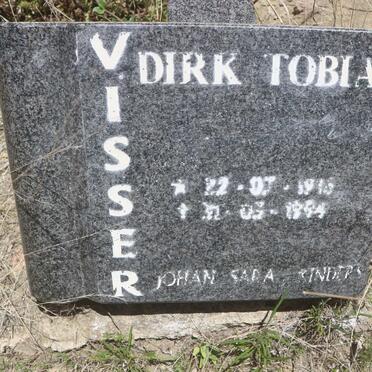 VISSER Dirk Tobias 191?- 19??