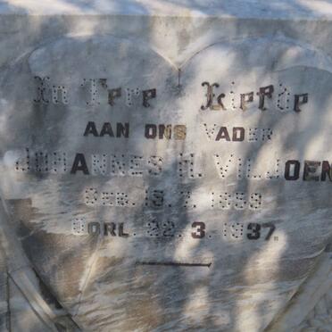 VILJOEN Johannes H. 1859-1937 &amp; Helena ?.E. 1865-1936