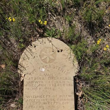 WYK Catrina Elizabeth, van 1908-1914