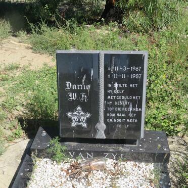 ZYL Danie W.H., van 1967-1987