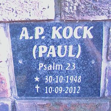 KOCK A.P. 1948-2012