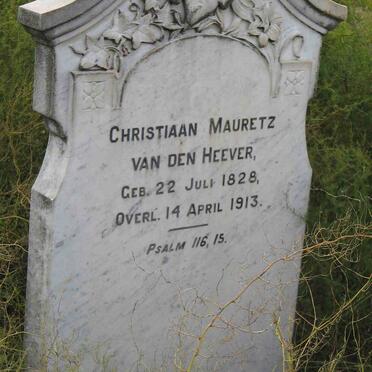 HEEVER Christiaan Mauretz, van den 1828-1913