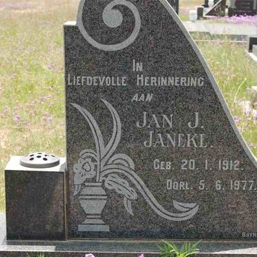 JANEKE Jan J. 1912-1977