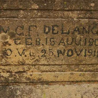 LANGE M.G.F., de 1905-1919