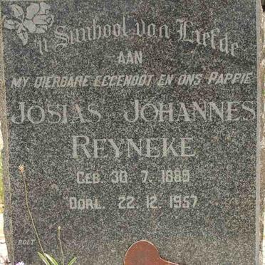 REYNEKE Josias Johannes 1889-1957