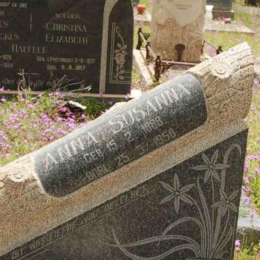 SLABBER Anna Susanna 1888-1958