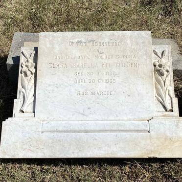 NEL Clara Isabella nee KEMP 1880-1963