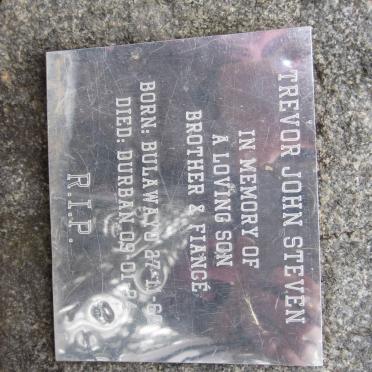 STEVEN Trevor John 1969-1994