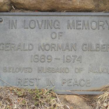 GILBERT Gerald Norman 1889-1974