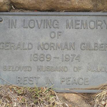 GILBERT Gerald Norman 1889-1974