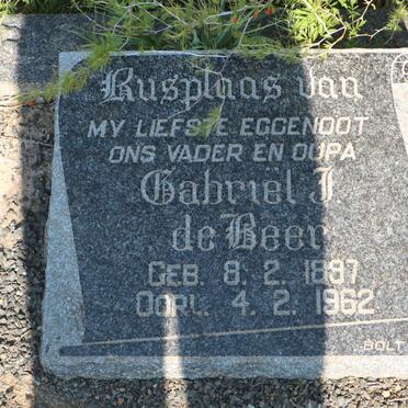 BEER Gabriël F., de 1897-1962