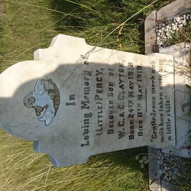 CLAYTON Percy 1918-1919