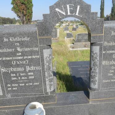 NEL Stephanus Petrus 1898-1958 &amp; Elizabeth Magdalena BRANKEN 1918-1990