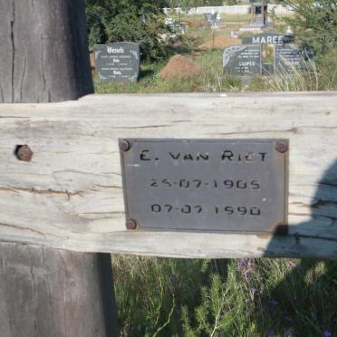 RIET E., van 1905-1990