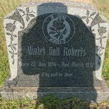 ROBERTS Violet Hall 1896-1932