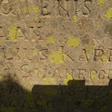 SWANEPOEL Cornelius Karel Jacobus 1846-1938