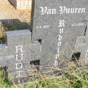 VUUREN Rudolph, van 1927-2002 &amp; Polly 1928-2002 :: VAN VUUREN Rudi 1968-