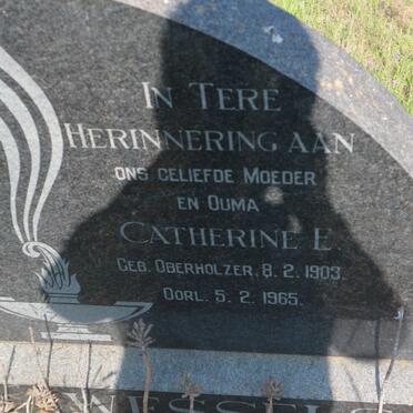 WESSELS Catherine E. nee OBERHOLZER 1903-1965